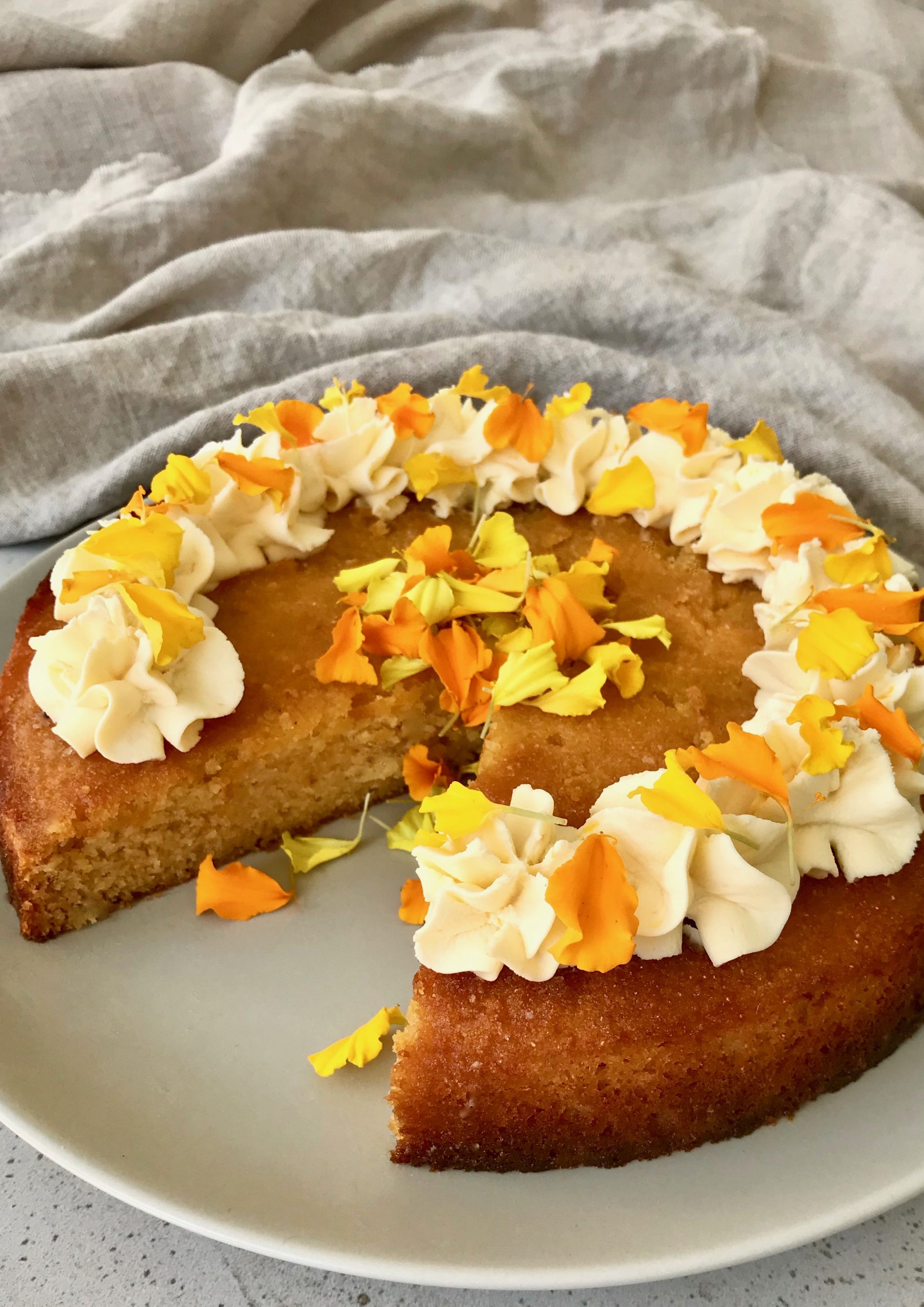 Orange Blossom Pound Cake | Just A Pinch Recipes